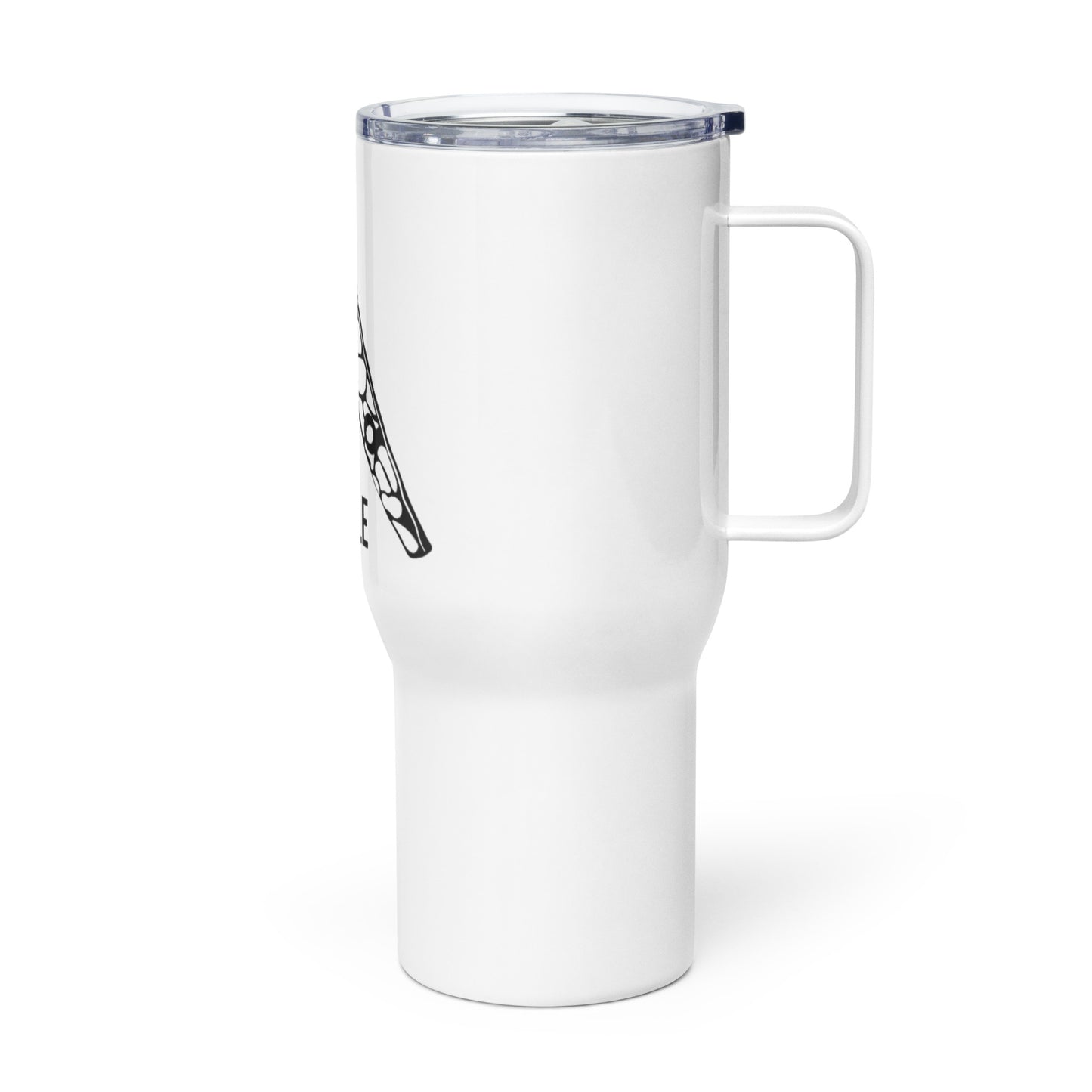 Snurrebassen's Travel Mug with handle