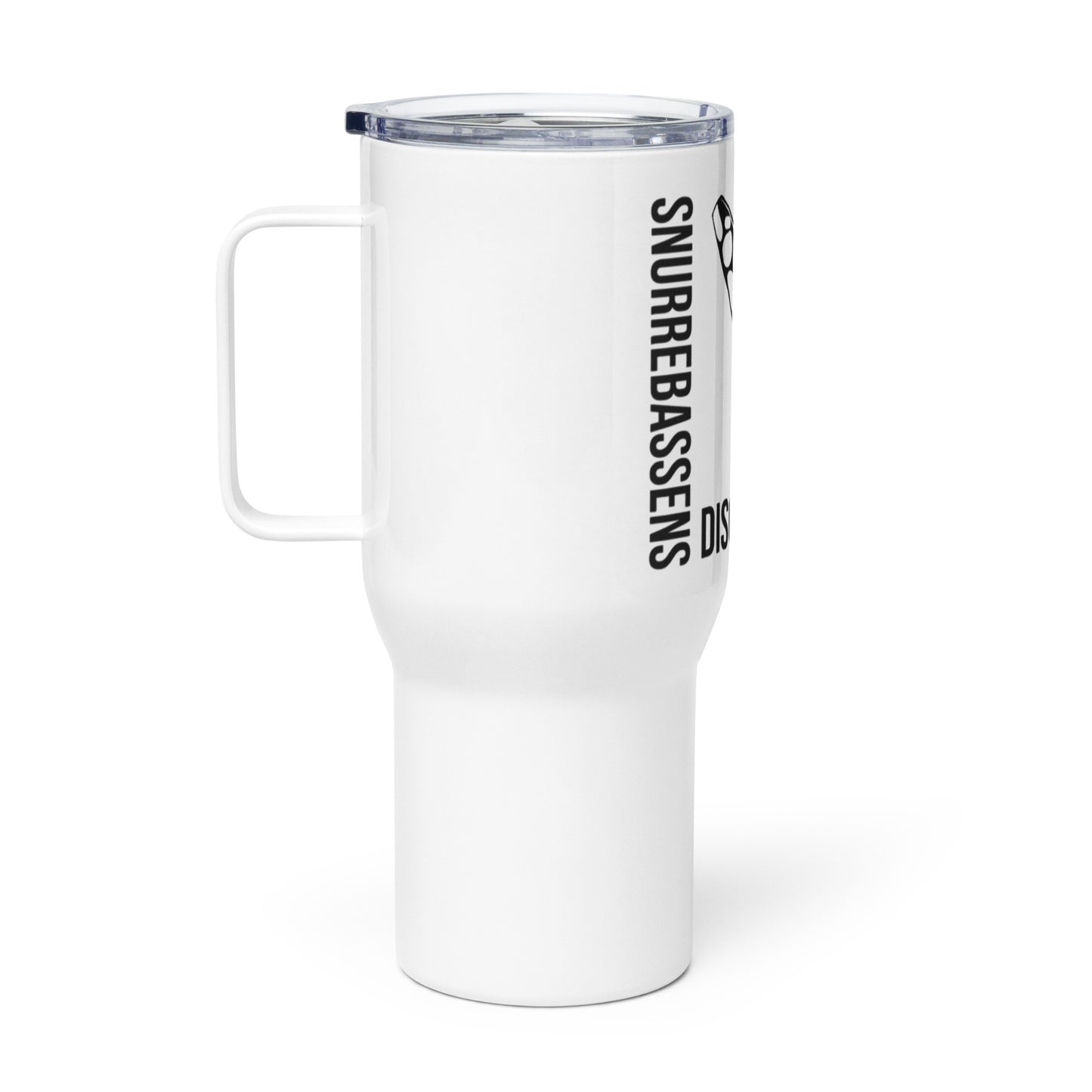 Snurrebassen's Travel Mug with handle